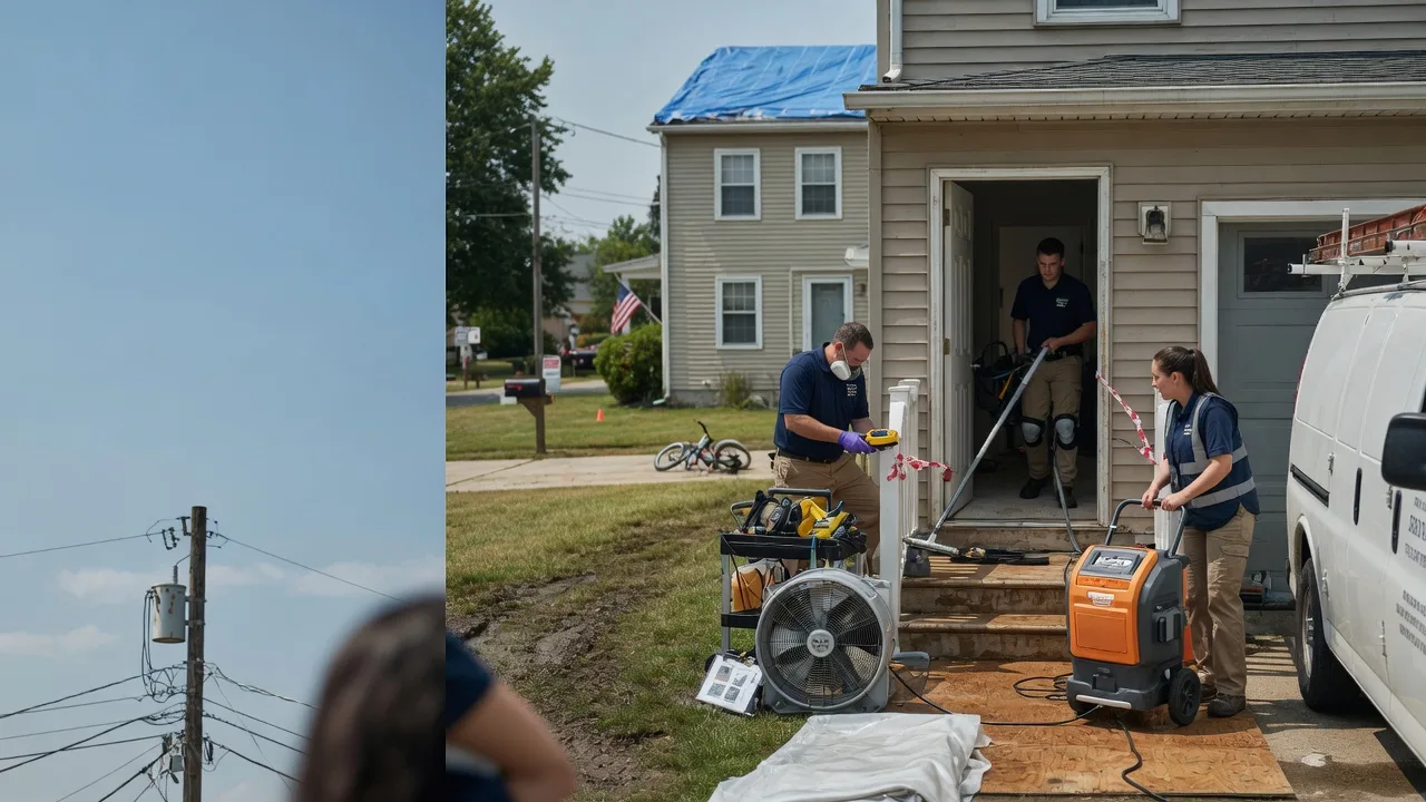 Water Damage Repair in Morrow, OH near me